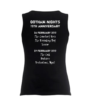 Ladies sleeveless back
